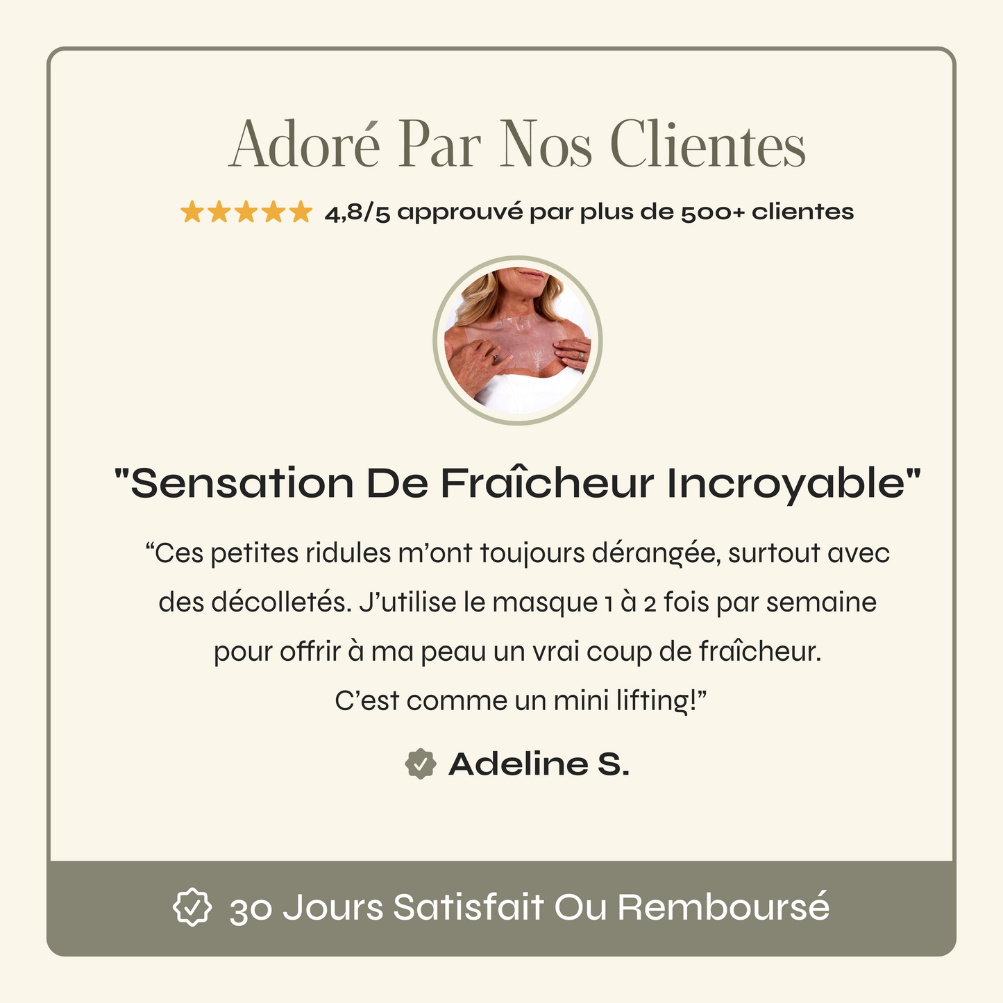 Masque Collagène Décolleté