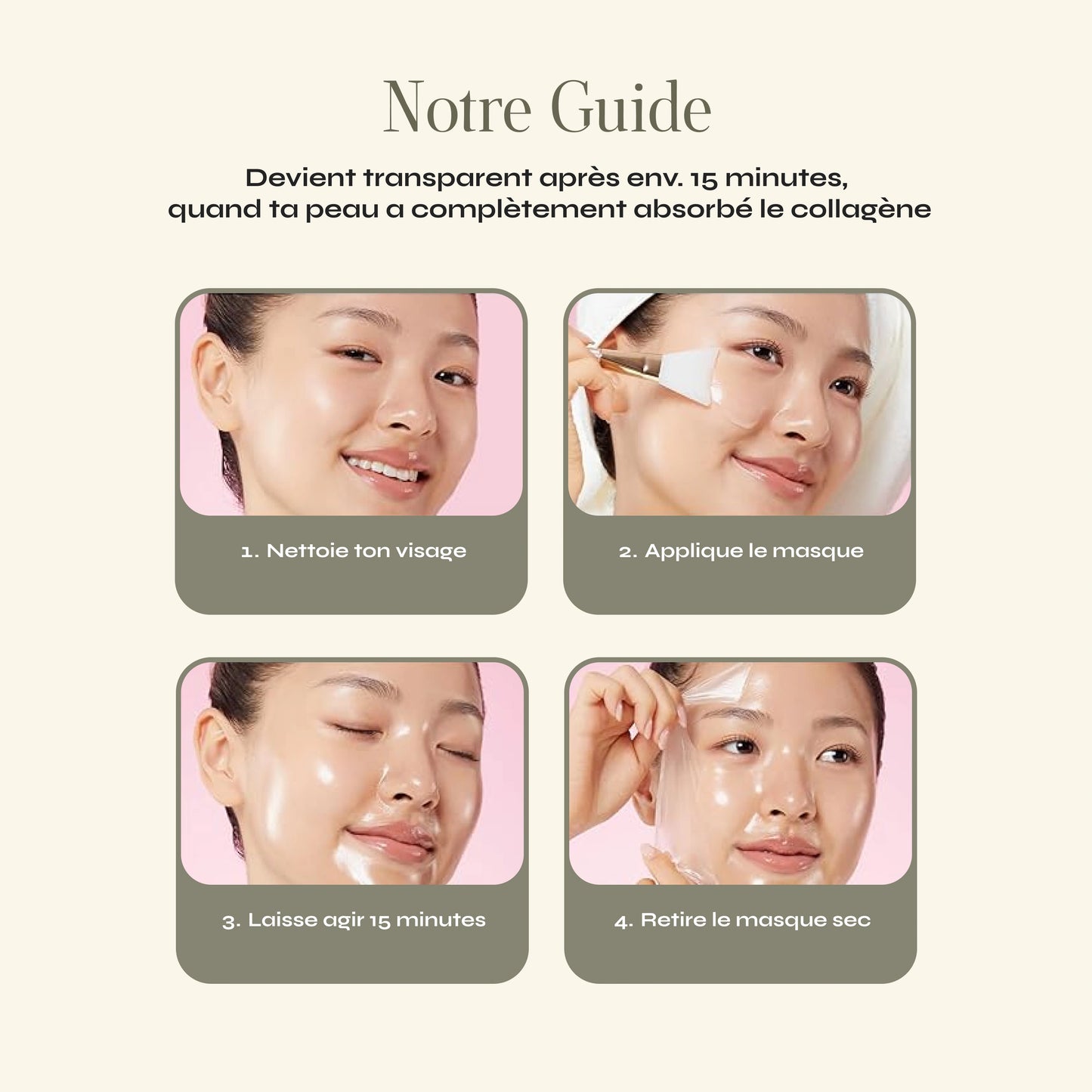 Masque Gel Au Collagène