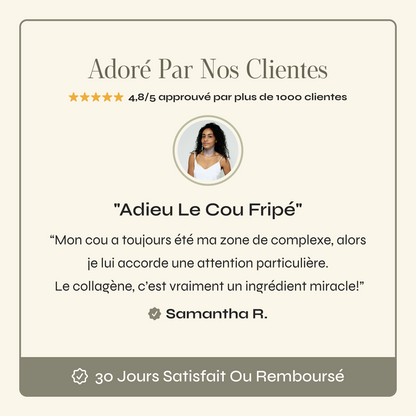 Masque Collagène Cou