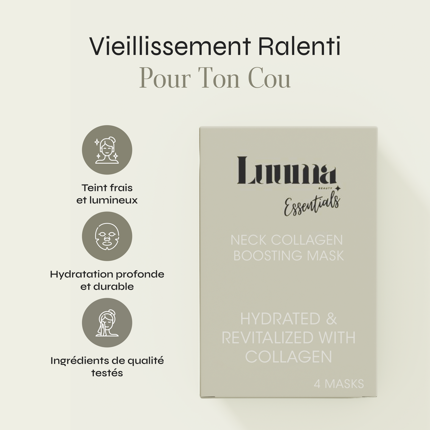 Masque Collagène Cou