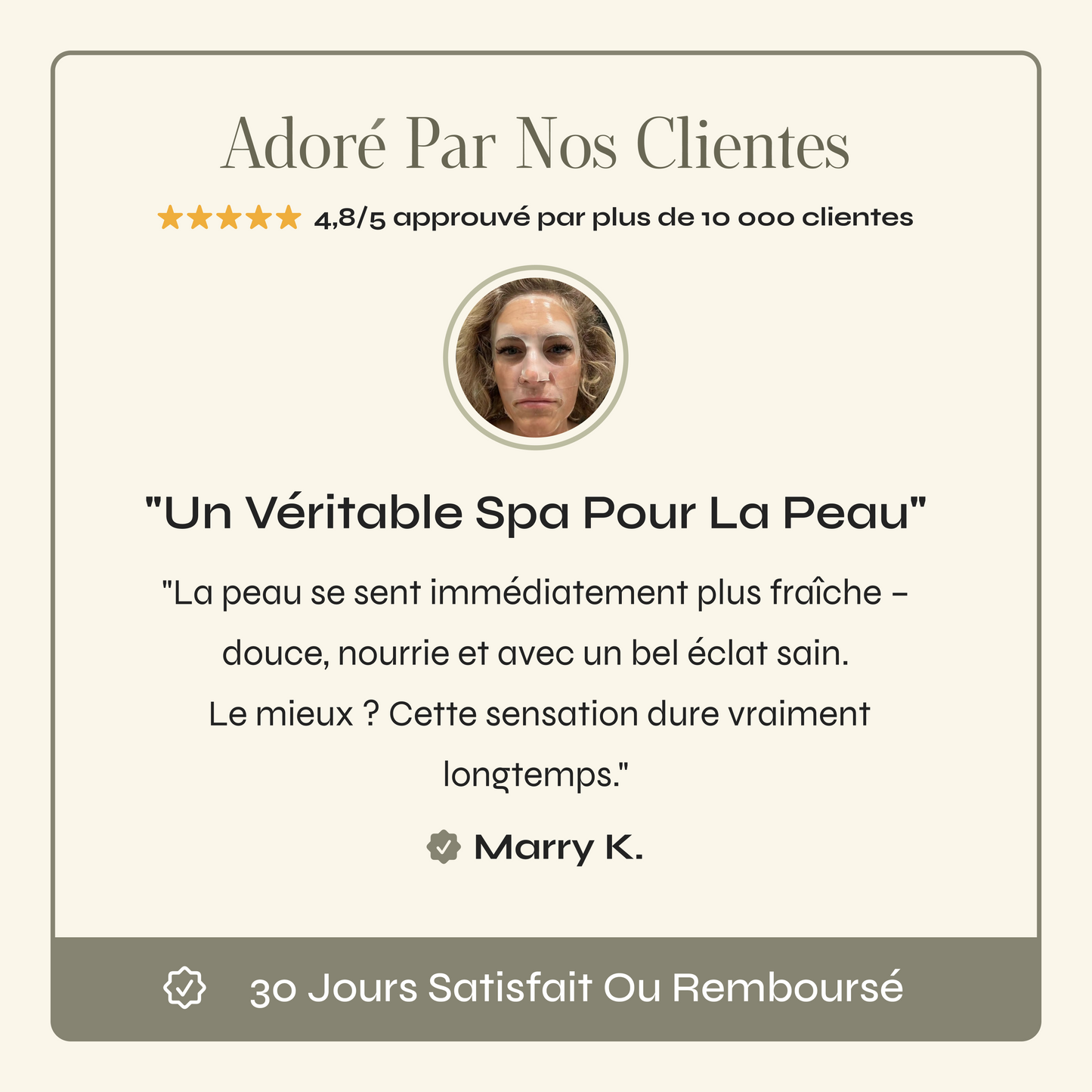 Masque Booster De Collagène